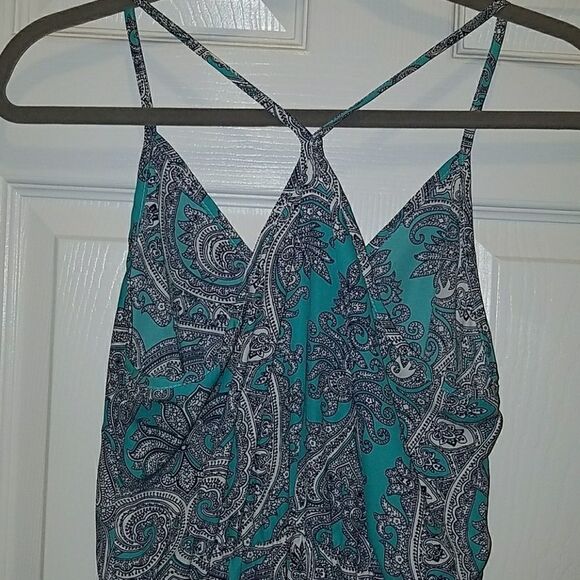 PinkBlush Maternity Aqua Paisley Tunic Sz S - Picture 6 of 6